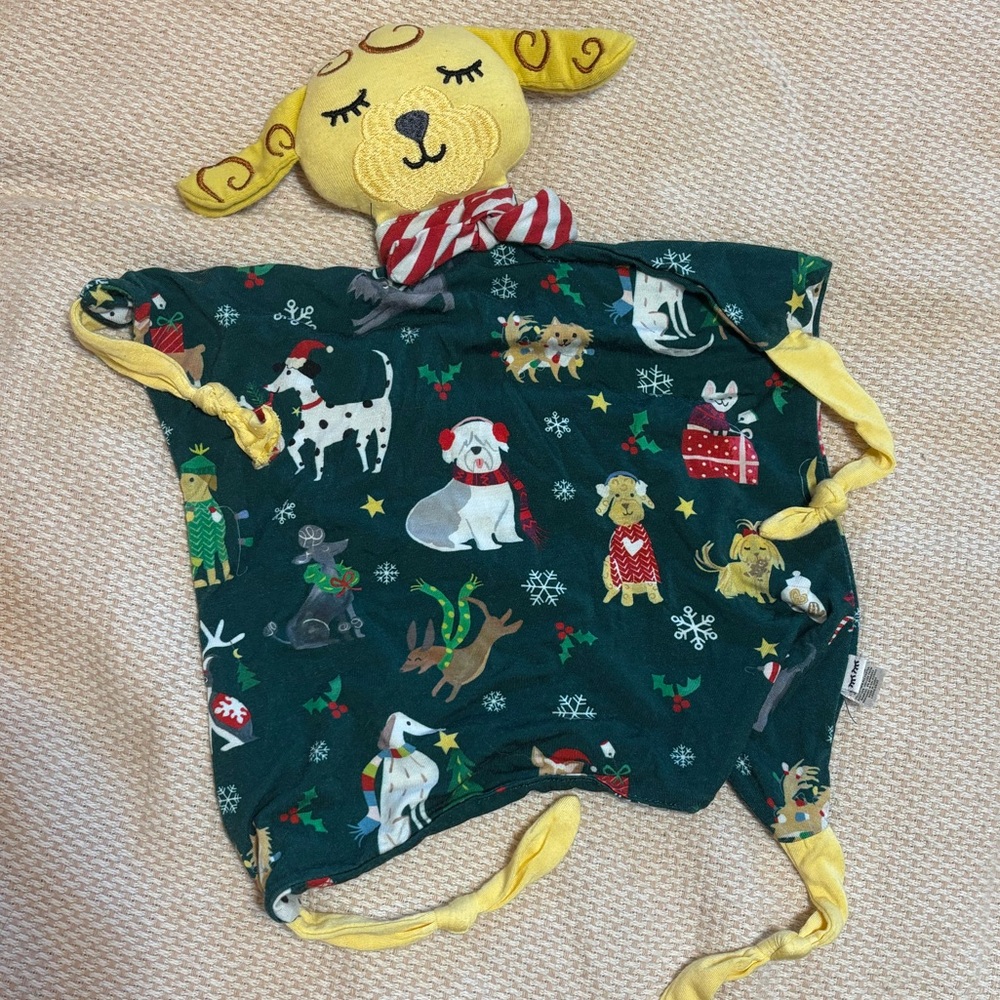 Little Sleepies Goldendoodle Christmas Lovey